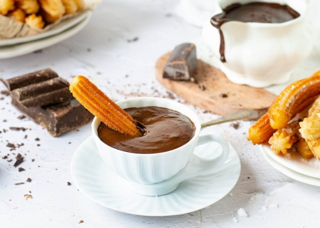 Churros con Chocolate